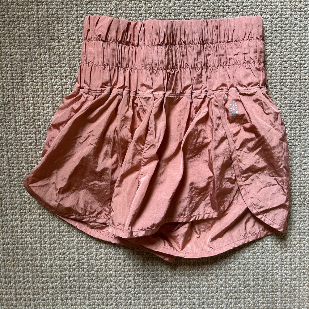 FP Movement The Way Home Shorts in Coral - Size: Small